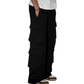 Black Cargo Pocket Sweatpants